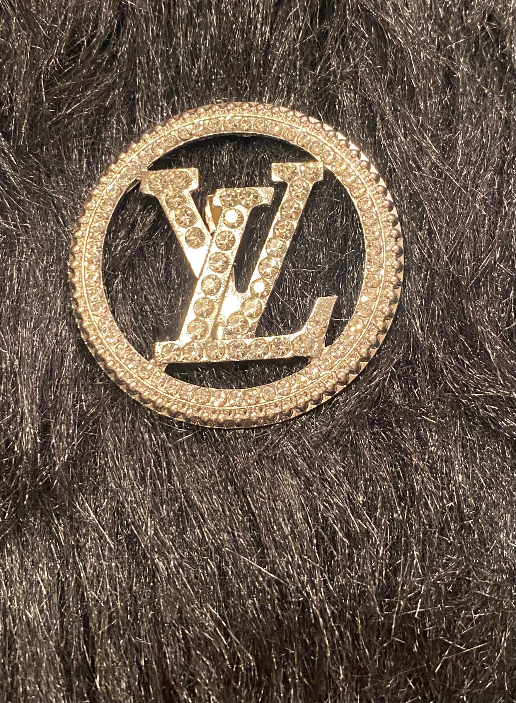 Louis Vuitton Men's Women's Pin Badge Brooch LV League